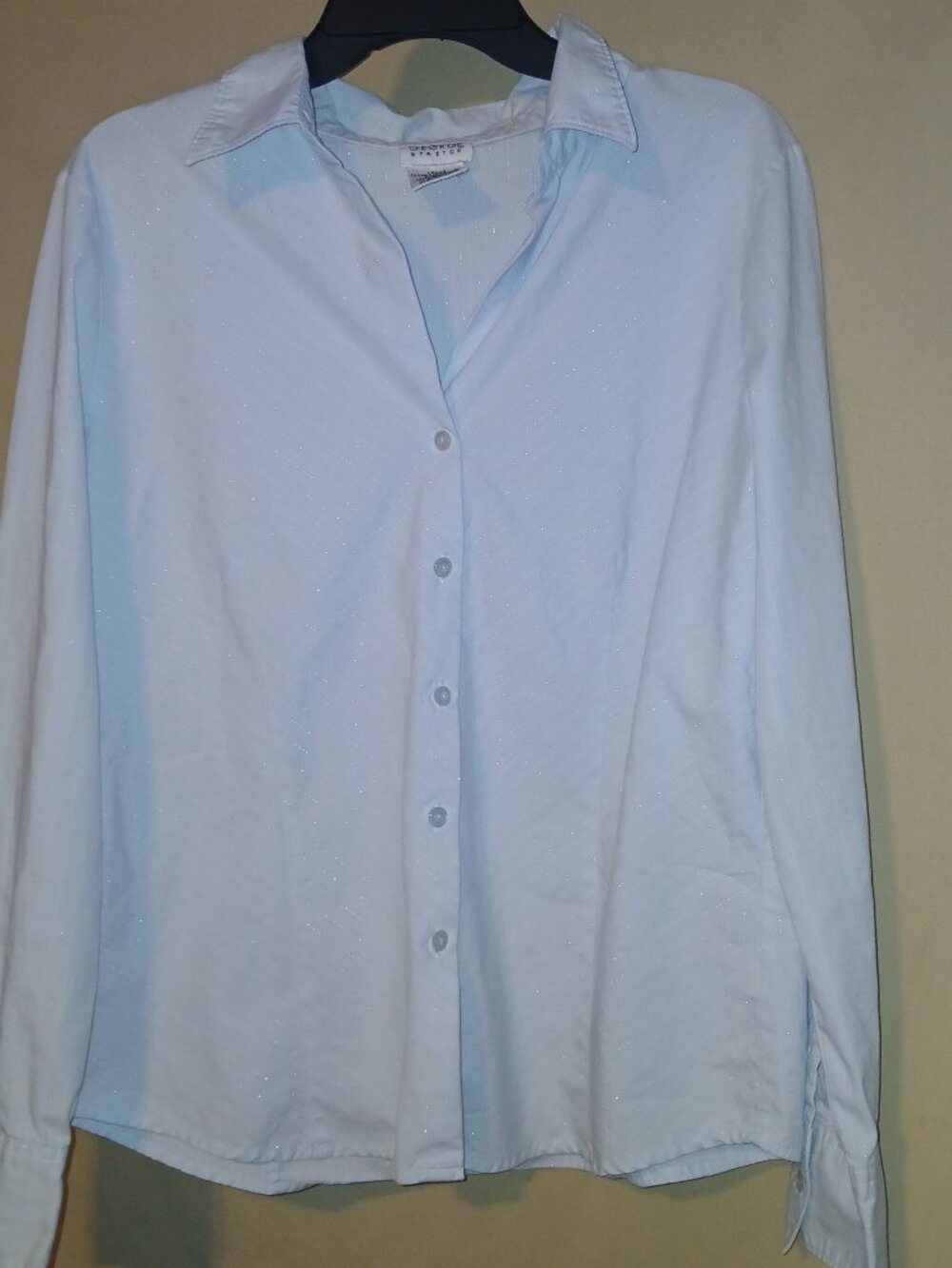 George Stretch Bonnie Blue Shimmer Shirt